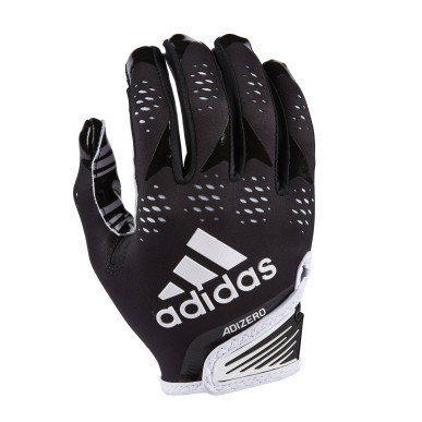Gants de Football américain adidas Adizero 12.0 Noir