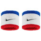 Poignets éponges Nike Swoosh Classic Bleu blanc rouge Poignets éponges Nike Swoosh Classic Bleu blanc rouge