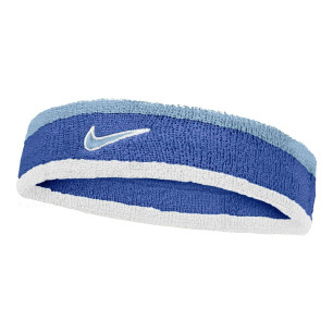 Nike Swoosh Classic Headband Blue white