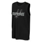 Kid's Outerstuff Top and short Poly NBA San Antonio Spurs black