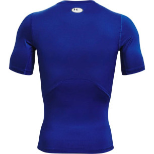 T-shirt de compression à manche courte Under Armour HeatGear Bleu