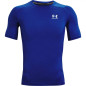 T-shirt de compression à manche courte Under Armour HeatGear Bleu