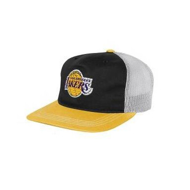 Kids' Outerstuff Team Slouch Adjustable hat NBA Los Angeles Lakers Black