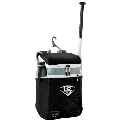 Sac à Dos de Baseball Louisville Powerized Stick Pack Noir