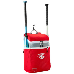 Louisville Powerized Stick Pack Baseball Backpack Red
