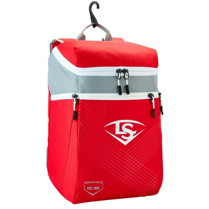 Mochila de Béisbol Louisville Powerized Stick Pack Rojo
