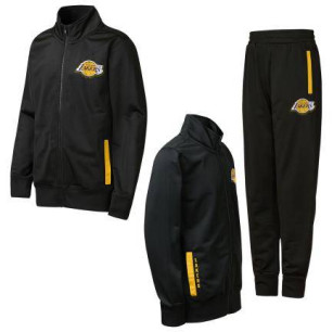 Chándal NBA Niño Los Angeles Lakers Outterstuff Poly negro