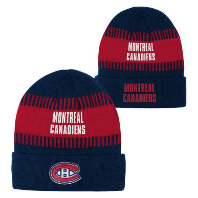 Gorro NHL Montreal Canadiens Outerstuff Bright Light Cuffed Knit Junior