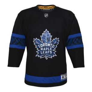 Maillot NHL Toronto Maple Leafs Outerstuff Third Noir Enfant
