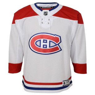 Kid's Outerstuff Jersey Away NHL Montreal Canadiens White