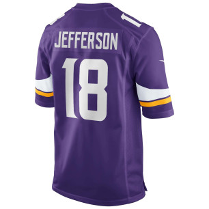 Maillot NFL Justin Jefferson Minnesota Vikings Nike Home Violet pour enfant