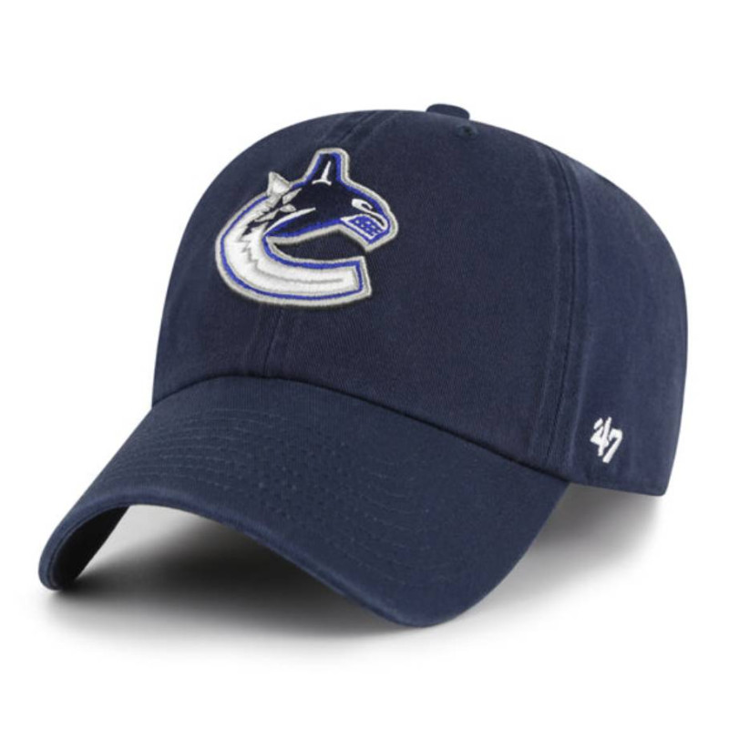 '47 Clean Up Cap NHL Vancouver Canucks Navy