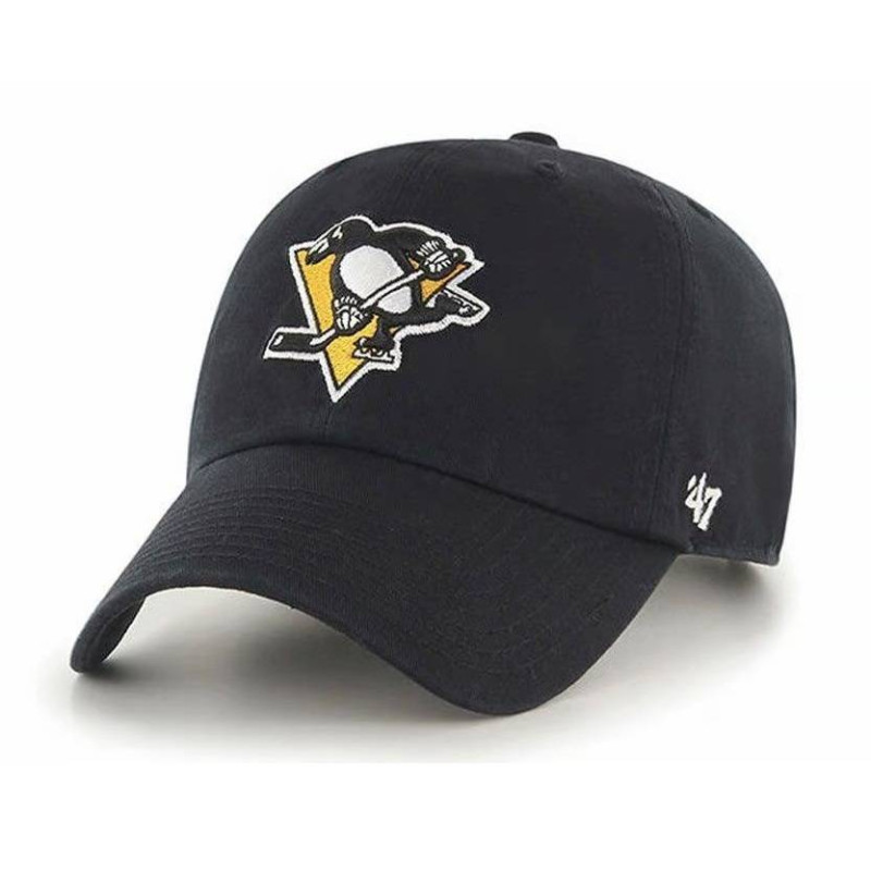 Casquette NHL Pittsburgh Penguins '47 Clean Up Noir Casquette NHL Pittsburgh Penguins '47 Clean Up Noir