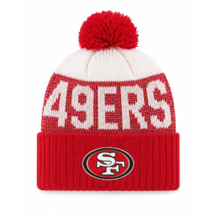 Gorro NFL San Francisco 49ers '47 Bone Chill Cuff Knit Rojo