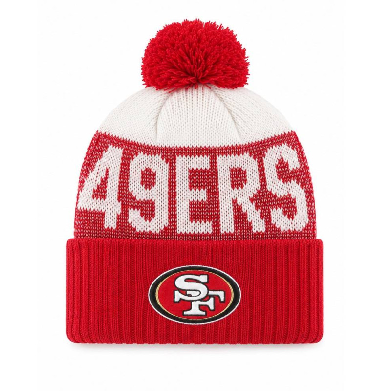 Bonnet NFL San Francisco 49ers '47 Bone Chill Cuff Knit Rouge Bonnet NFL San Francisco 49ers '47 Bone Chill Cuff Knit Rouge