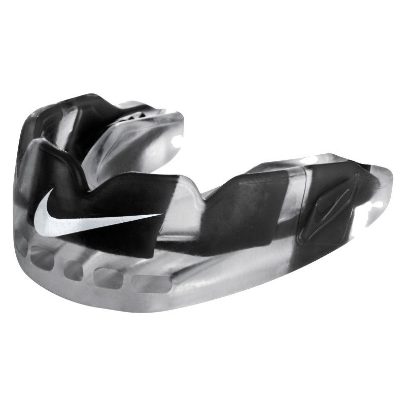 Protège dent Nike Hyperflow Adulte Noir avec strap