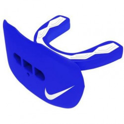Protector Dental+Labio Nike Hyperflow adulto azul con strap﻿ y sabor Blue Raspberry