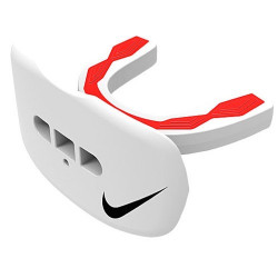 Protector Dental+Labio Nike Hyperflow adulto blanco con strap﻿ y sabor Cereza