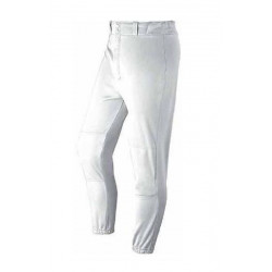 Pantalon de Baseball/Sofball Wilson Poly warp knit Inseam blanc pour adulte