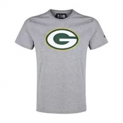 T-Shirt NFL Greenbay Packers New Era Team logo gris pour homme